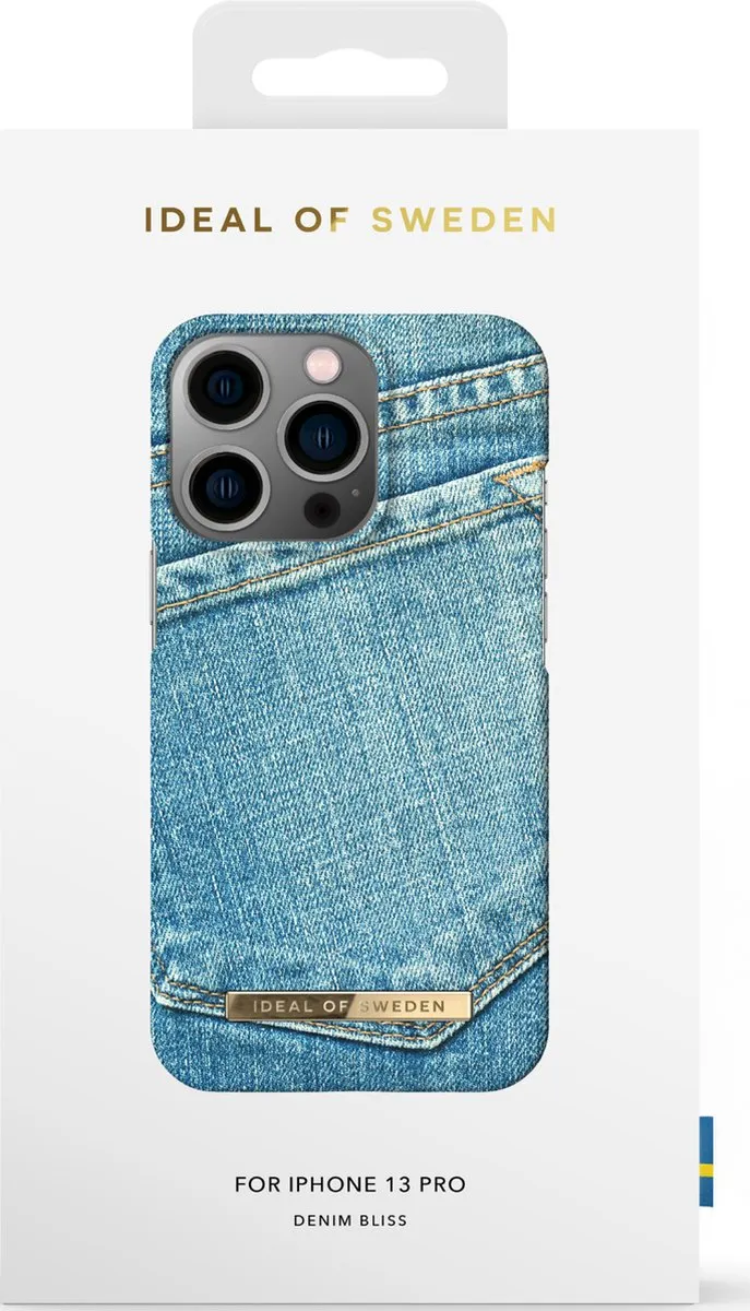 iDeal of Sweden iPhone 13 Pro Hoesje Denim Bliss - afbeelding 4 van 5