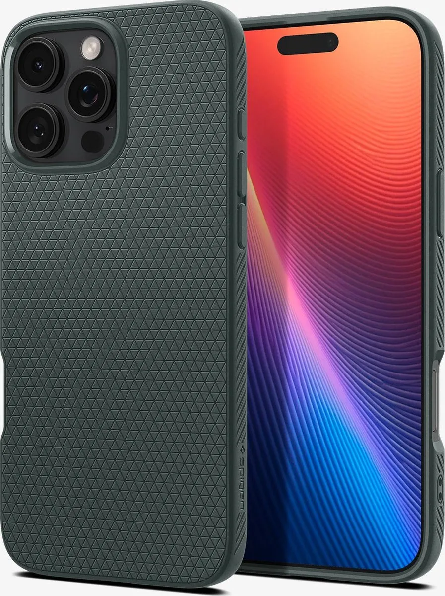 Spigen Liquid Air Hoesje iPhone 16 Pro Max - Groen