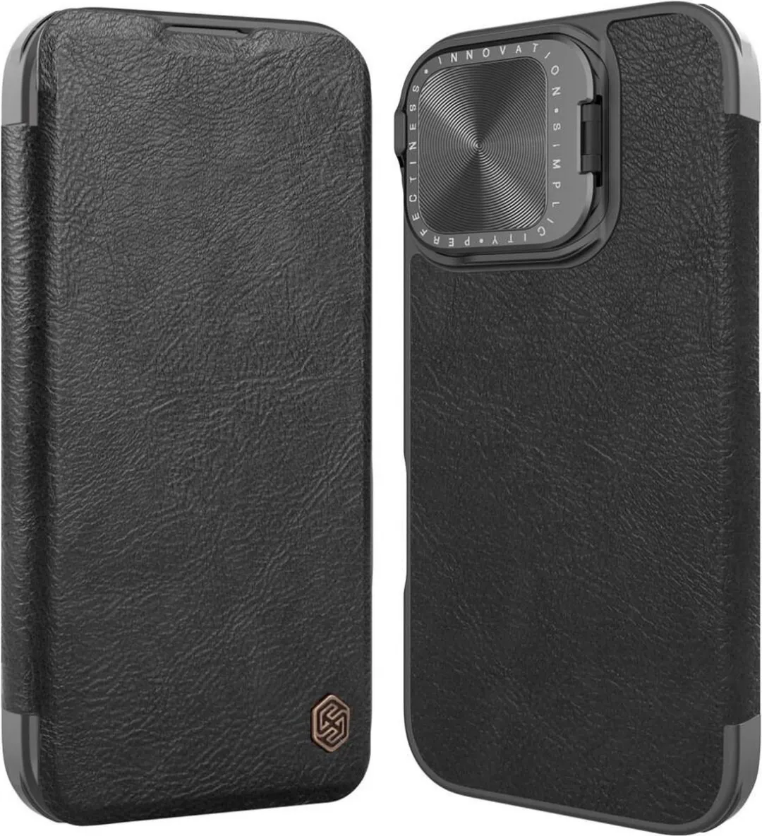 Nillkin Qin Prop Leather Case iPhone 16