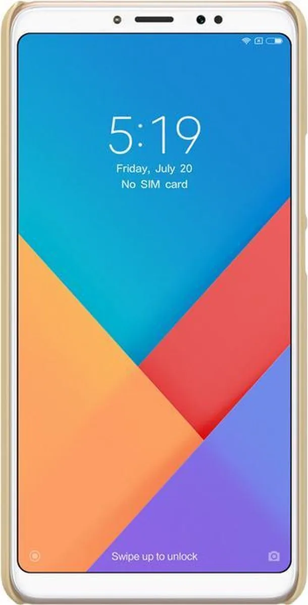 Nillkin FrostedShield HardCase Xiaomi Mi Max 3 - Goud - afbeelding 2 van 4