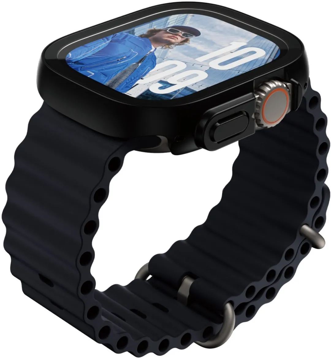 PanzerGlass Apple Watch Ultra 49mm Screenprotector - Zwart