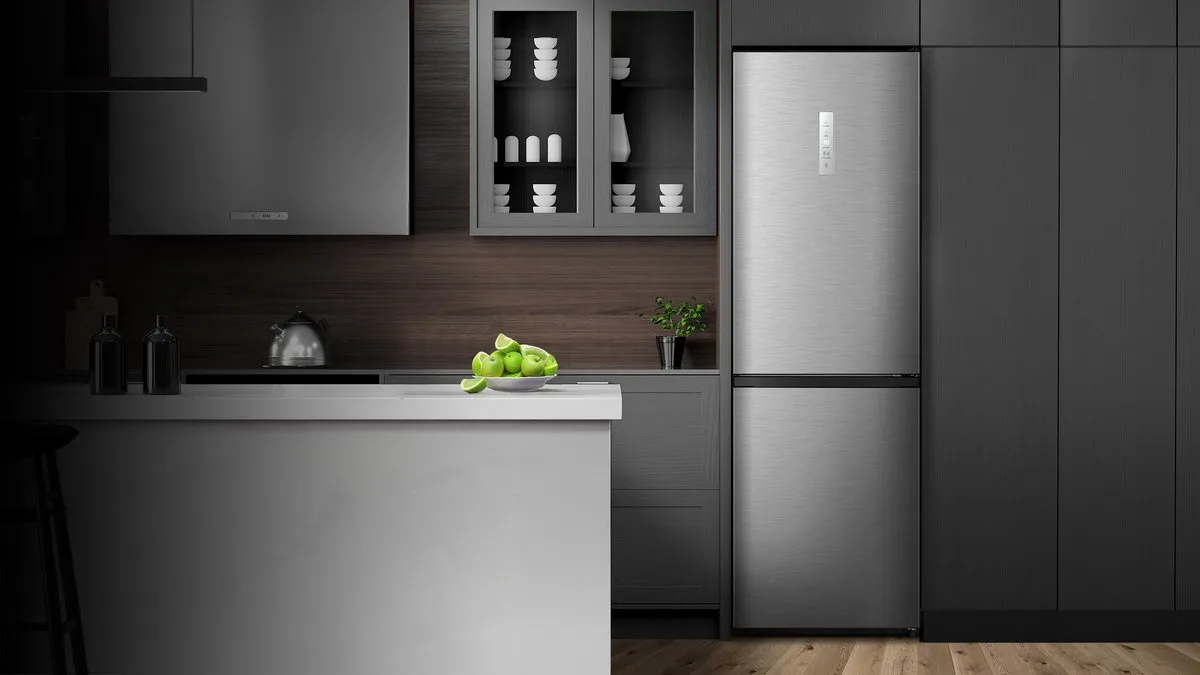 Hisense RB390N4BCC Koel-vriescombinatie 304L - RVS-look - afbeelding 6 van 6