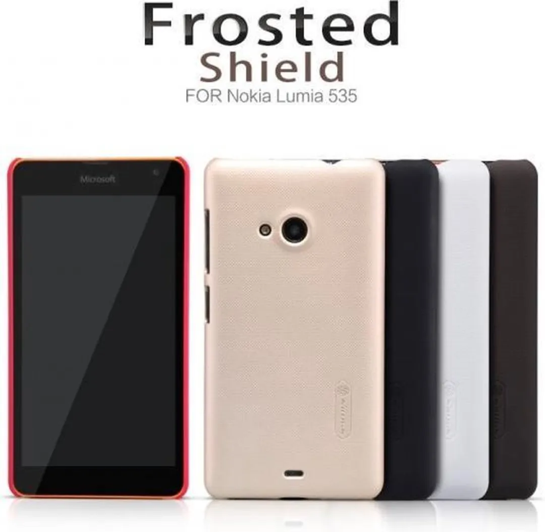 Nillkin Backcover Microsoft Lumia 535 - Zwart - afbeelding 5 van 5
