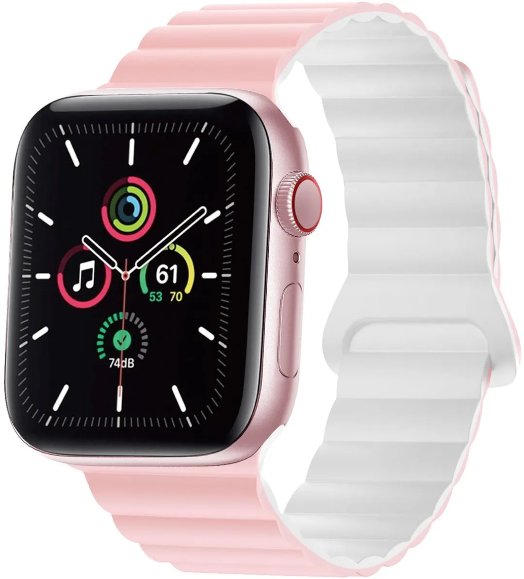 Imoshion Magnetisch Siliconen Bandje Apple Watch 42mm