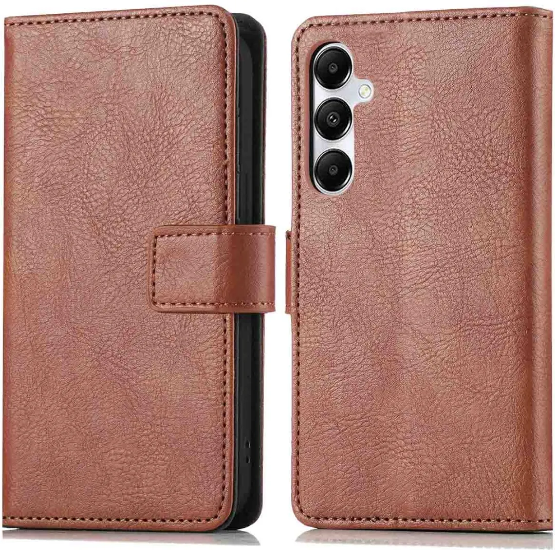 Imoshion Hoesje Samsung Galaxy A15 - 3 Pasjes - Bruin