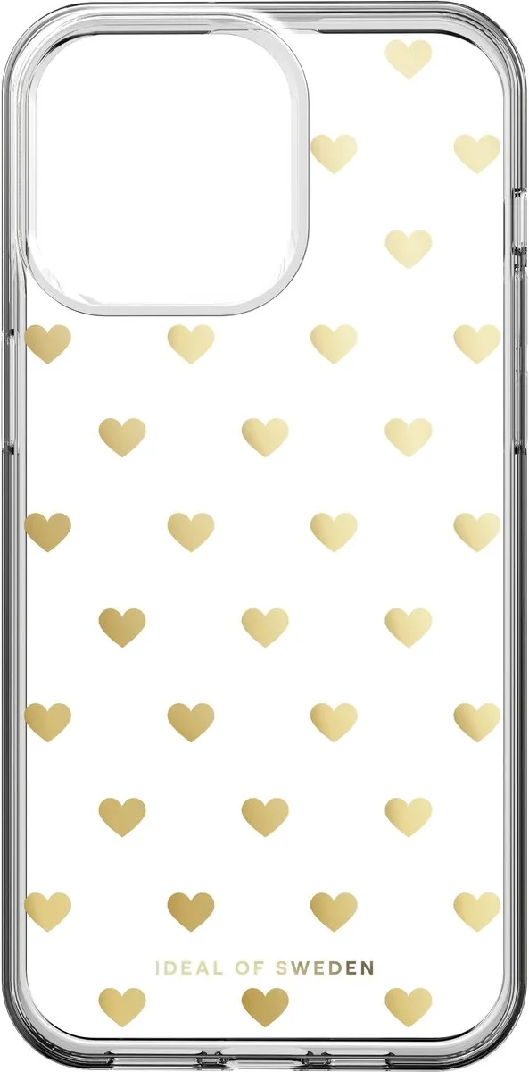 iDeal of Sweden Clear Case MagSafe iPhone 15 Pro Max - Golden Hearts IDSICMS-I2361-83 - afbeelding 6 van 6