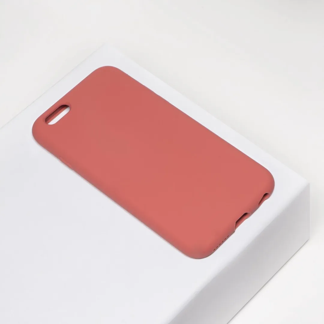 BMAX Siliconen Hoesje iPhone 6/6s Plus - Roze