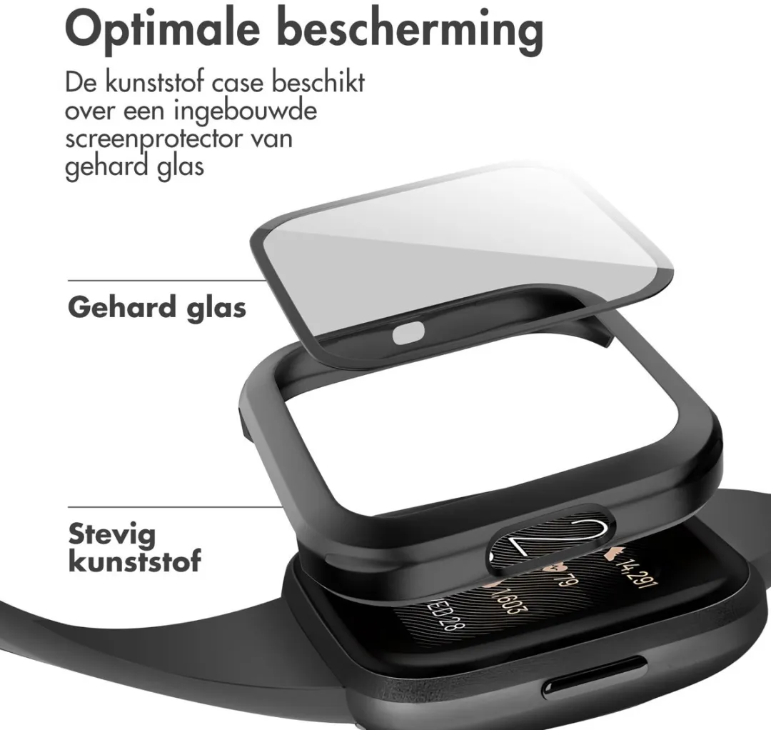 Imoshion Screen Protector Fitbit Versa 2 - Zwart