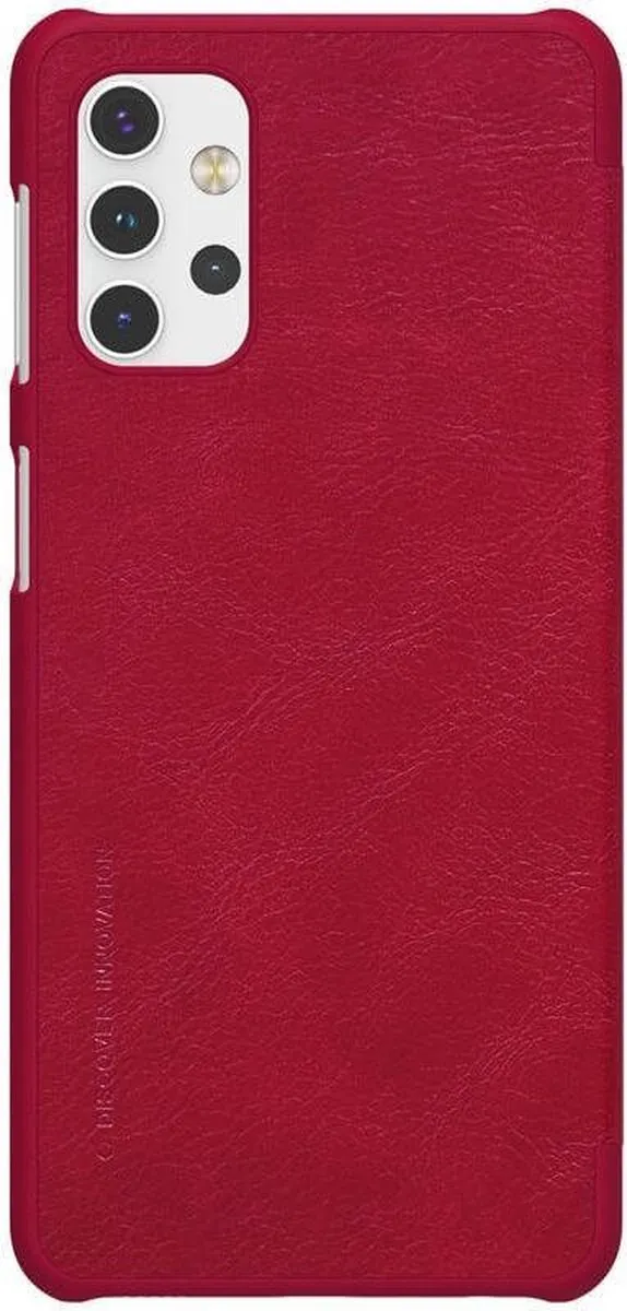 Nillkin Qin Series Book Hoesje Samsung Galaxy A32 - Rood - afbeelding 2 van 6