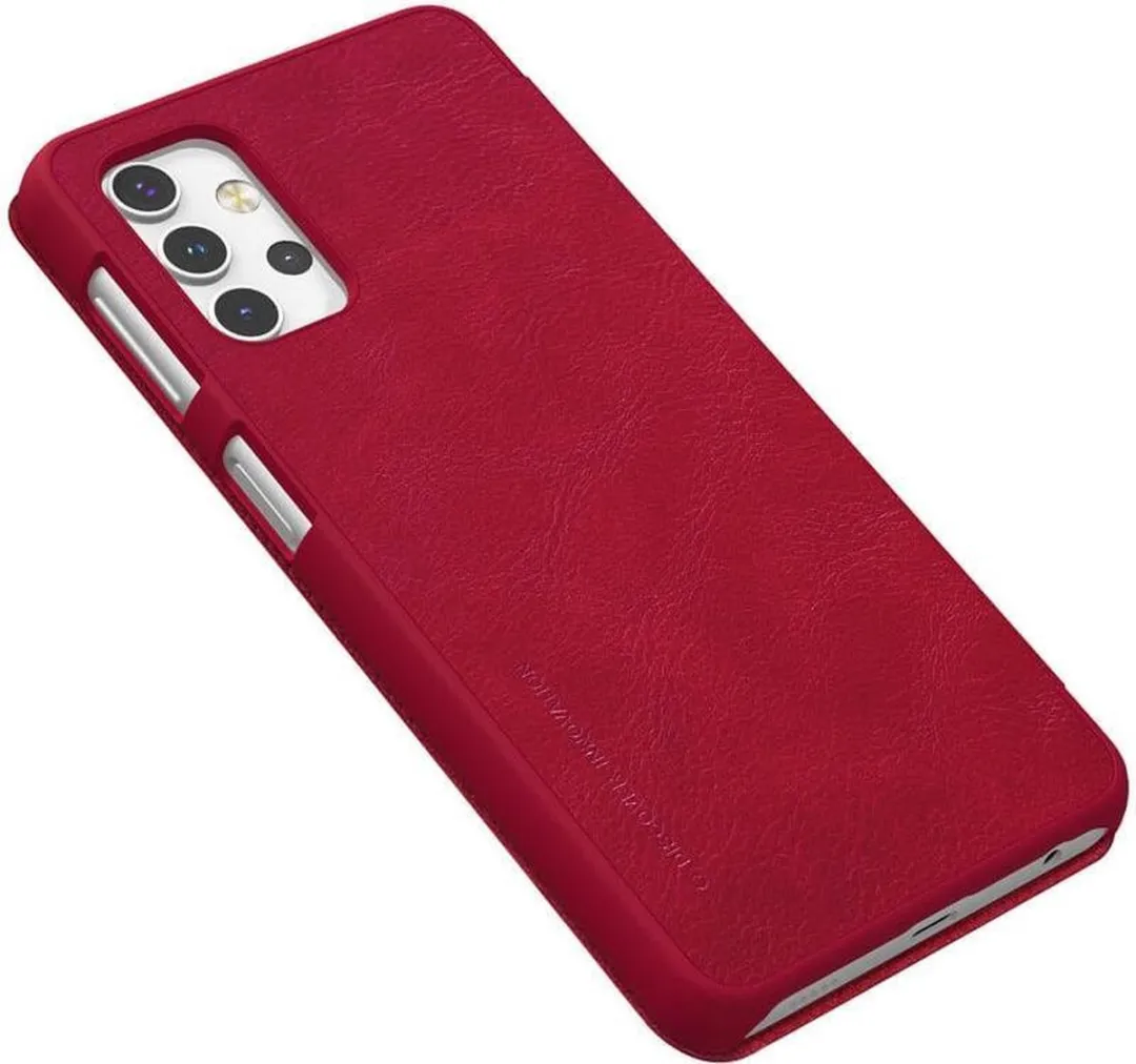 Nillkin Qin Series Book Hoesje Samsung Galaxy A32 - Rood - afbeelding 3 van 6