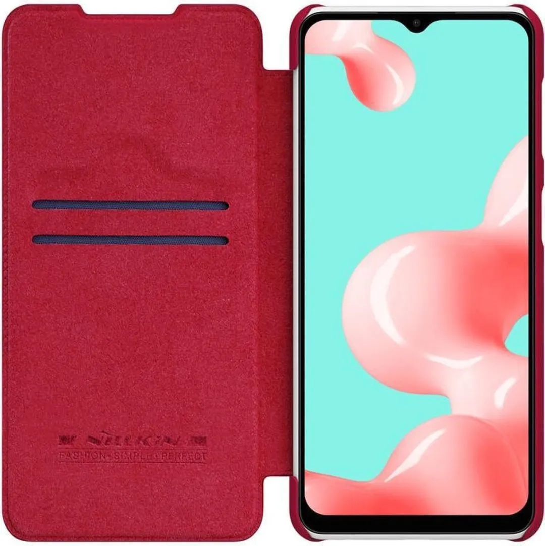 Nillkin Qin Series Book Hoesje Samsung Galaxy A32 - Rood - afbeelding 4 van 6