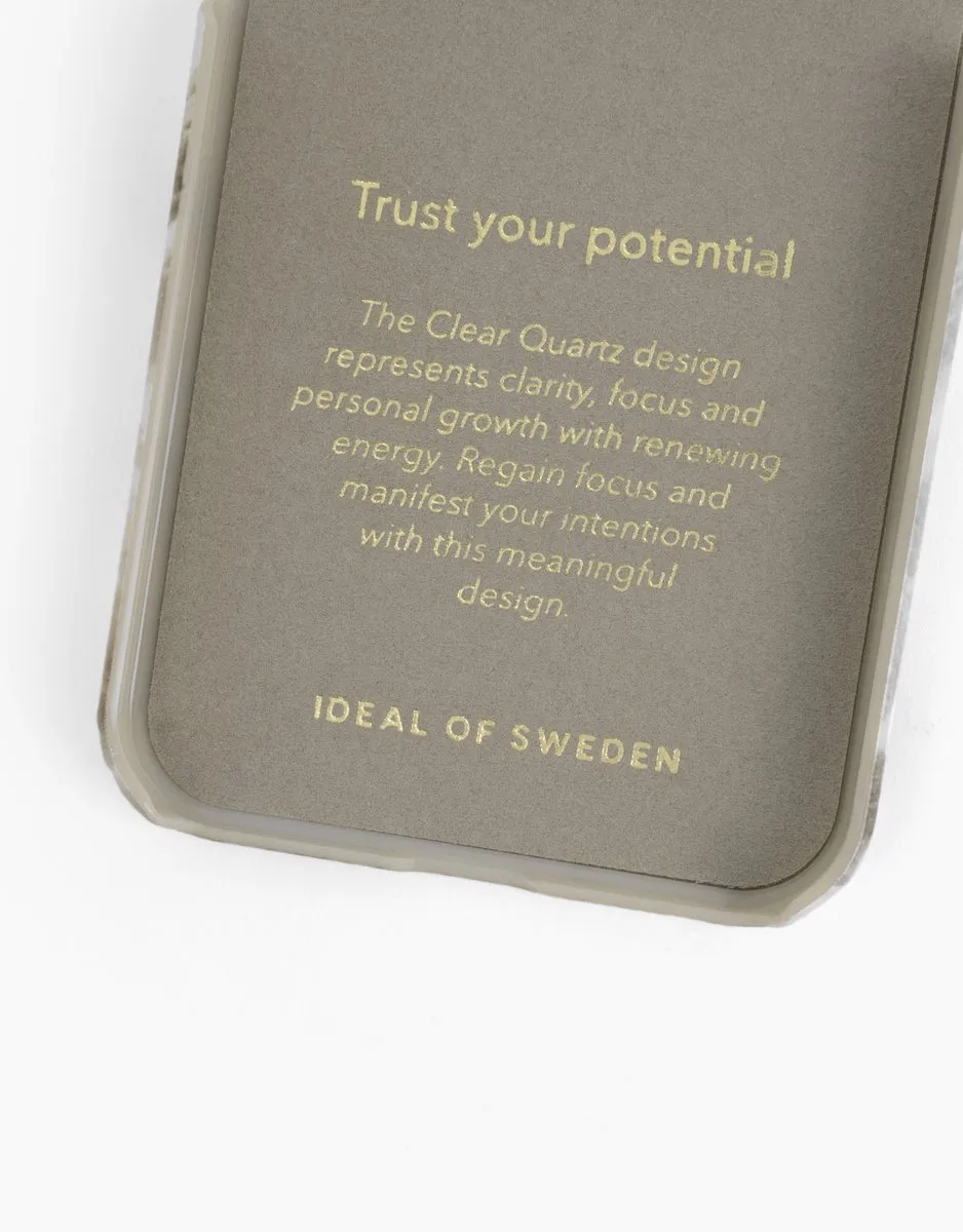 iDeal of Sweden iPhone 13 Pro Fashion Case - Clear Quartz