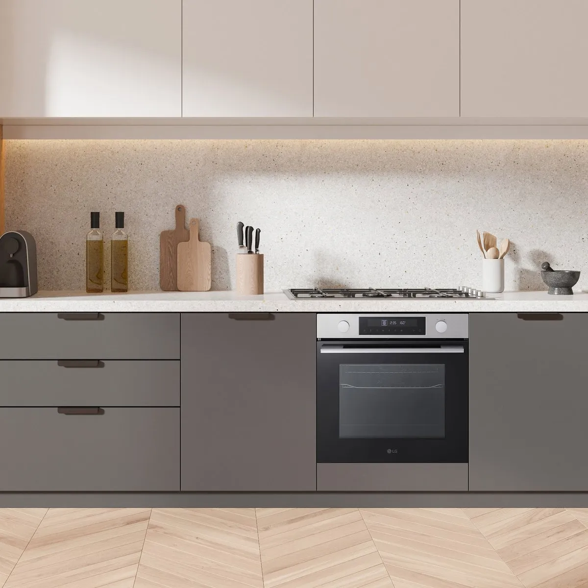 LG WS5D7230S Oven 72L - Roestvrijstaal - afbeelding 6 van 6
