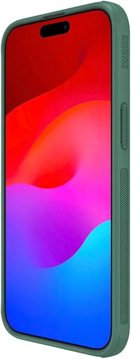 Nillkin Super Frosted Shield Hoesje iPhone 15 Pro - Groen