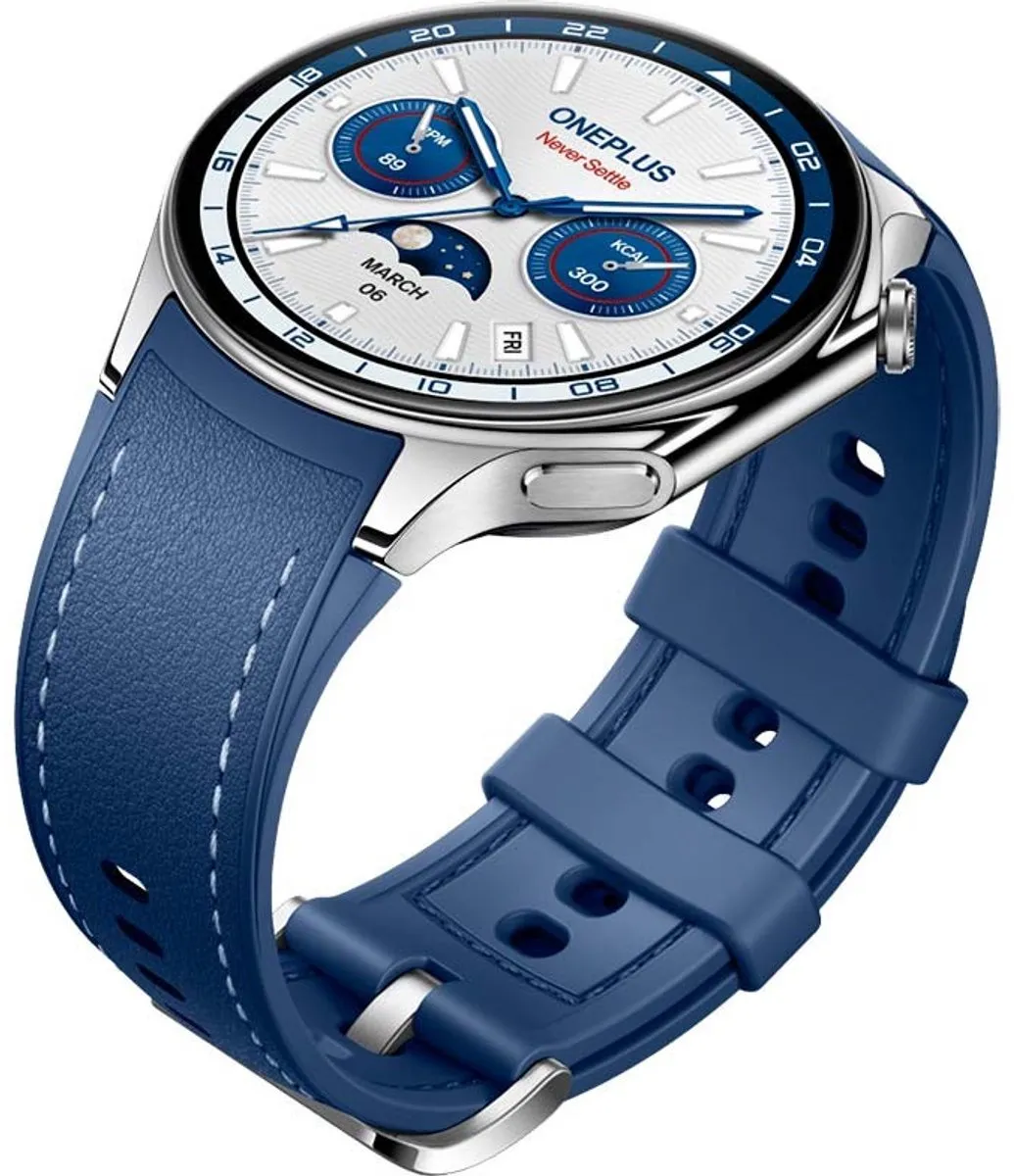 OnePlus Watch 2 Nordic Blue - 46mm - 500mAh