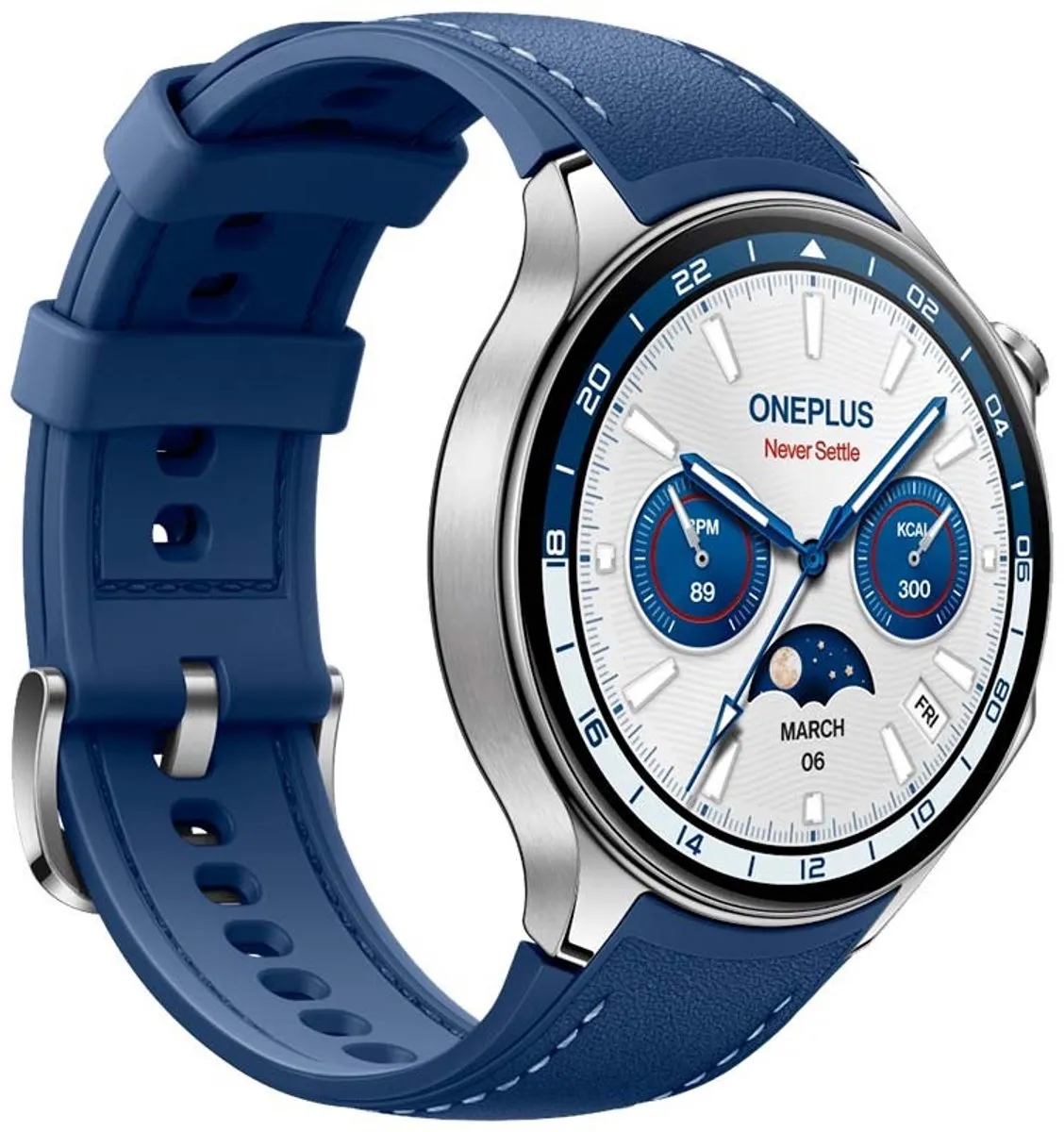 OnePlus Watch 2 Nordic Blue - 46mm - 500mAh