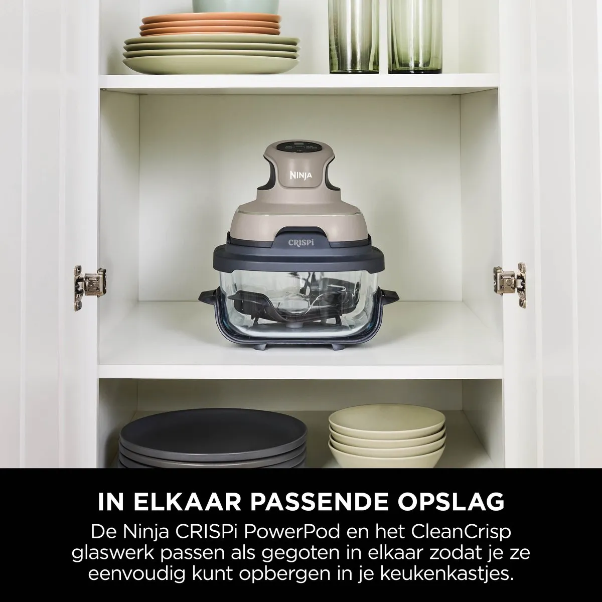 Ninja CRISPi FN101EUST 4-in-1 Airfryer - 1700W - Grijs