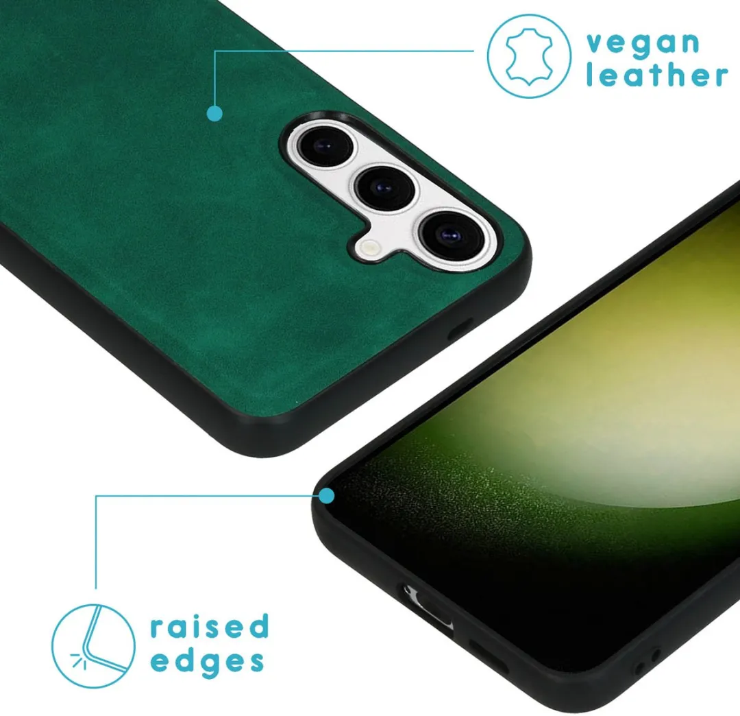 Imoshion Hoesje Samsung Galaxy S24 Donkergroen - 2-in-1 Bookcase