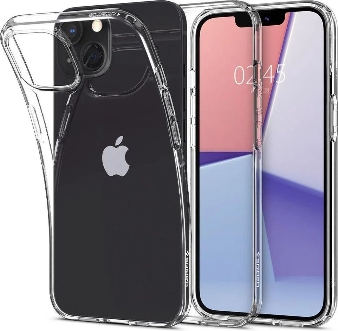 Spigen Crystal Flex Hoesje iPhone 13 - Transparant - afbeelding 6 van 6