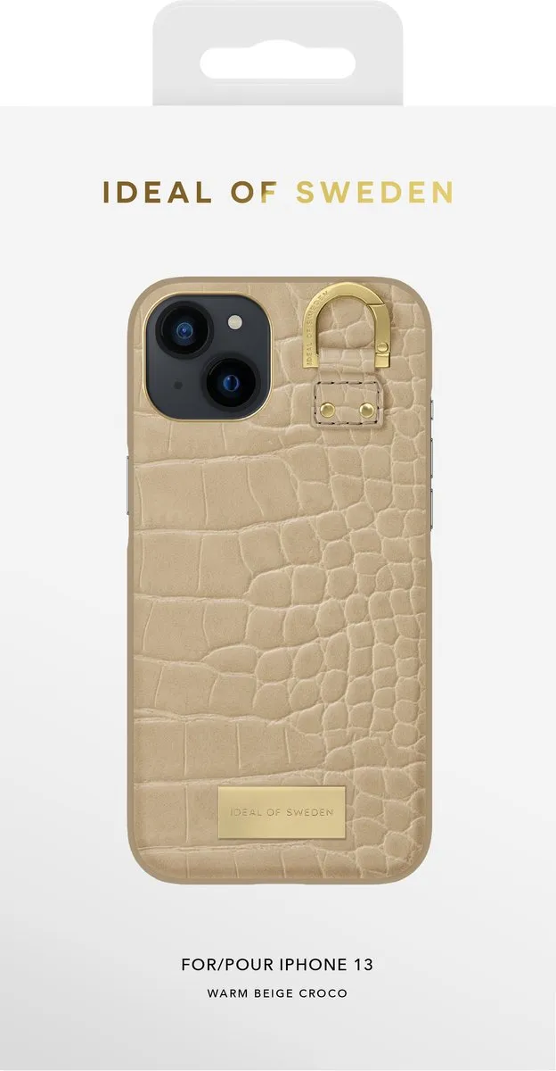 iDeal of Sweden Fashion Case Atelier iPhone 13 Warm Beige Croco - IDACAG22-I2161-456 - afbeelding 2 van 4