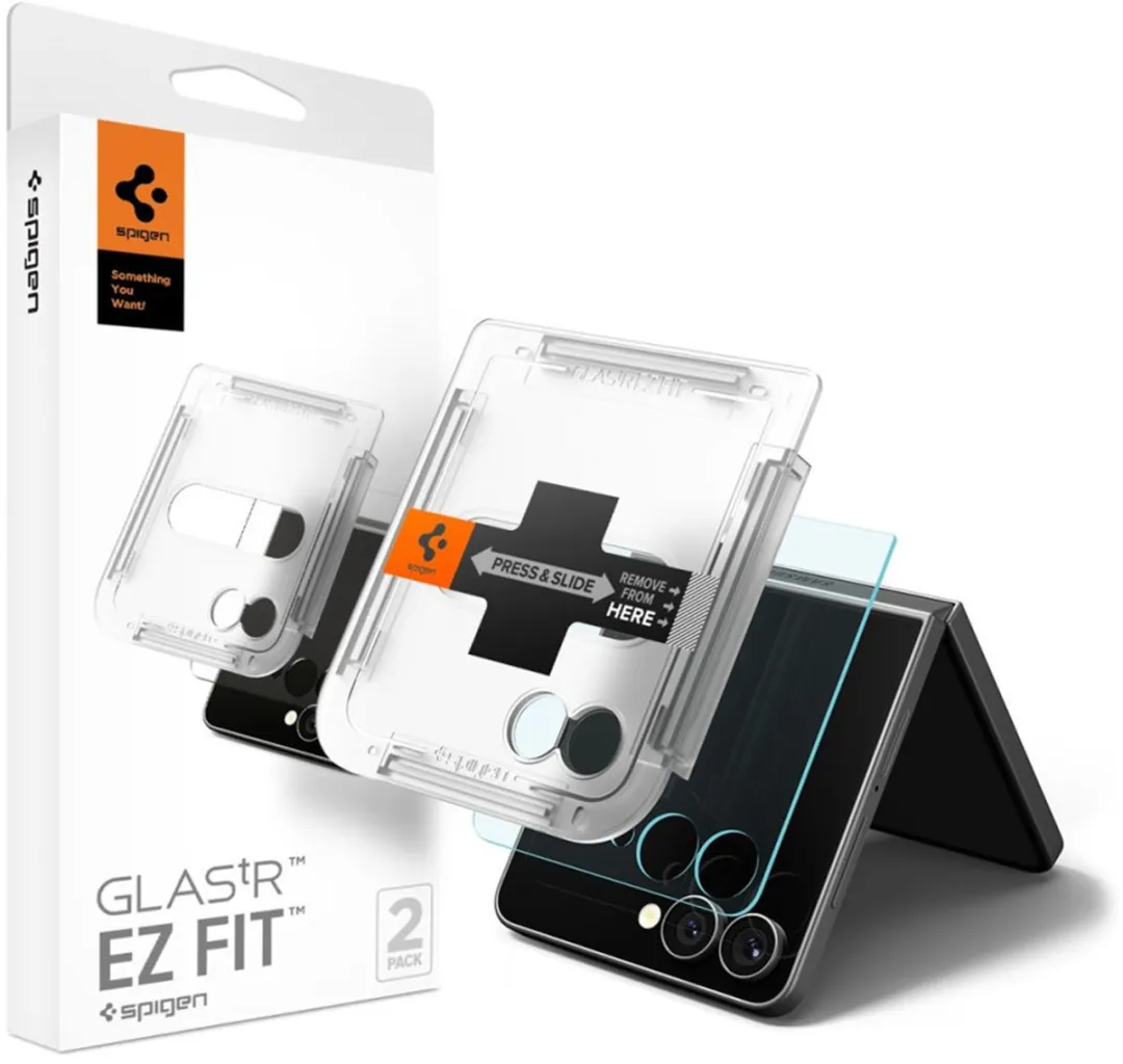 Spigen GLAStR EZ Fit Screenprotector AGL09585 - 2 Stuks