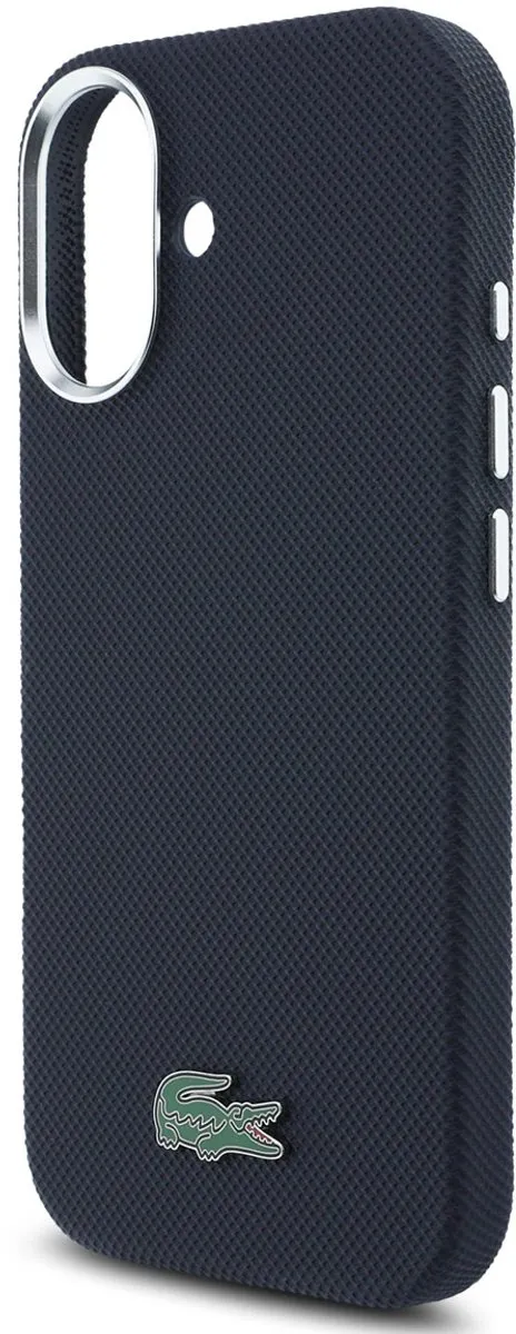 Lacoste Back Cover Case iPhone 17 - Navy - MagSafe