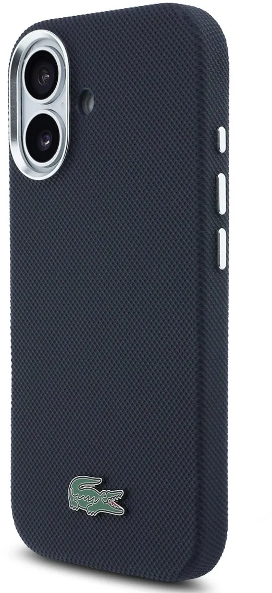 Lacoste Back Cover Case iPhone 17 - Navy - MagSafe