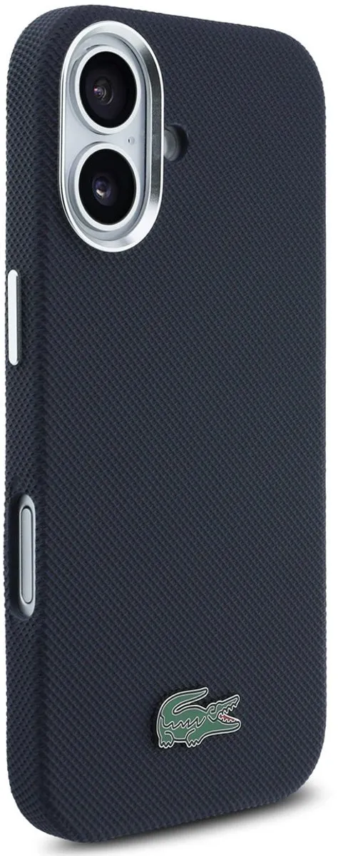 Lacoste Back Cover Case iPhone 17 - Navy - MagSafe