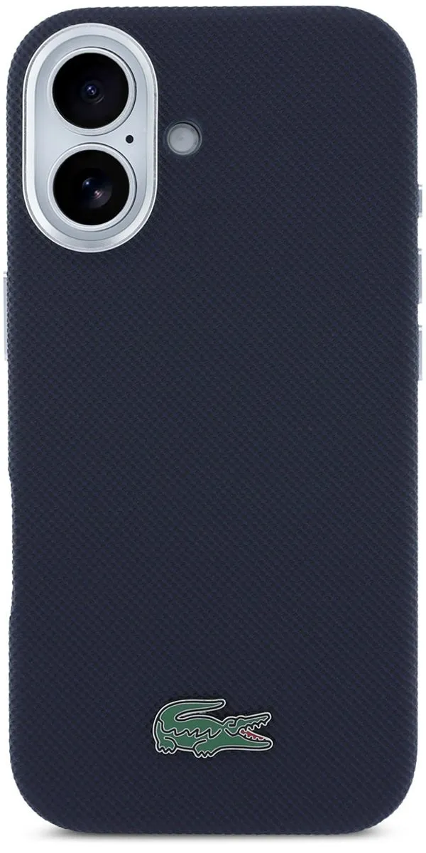 Lacoste Back Cover Case iPhone 17 - Navy - MagSafe