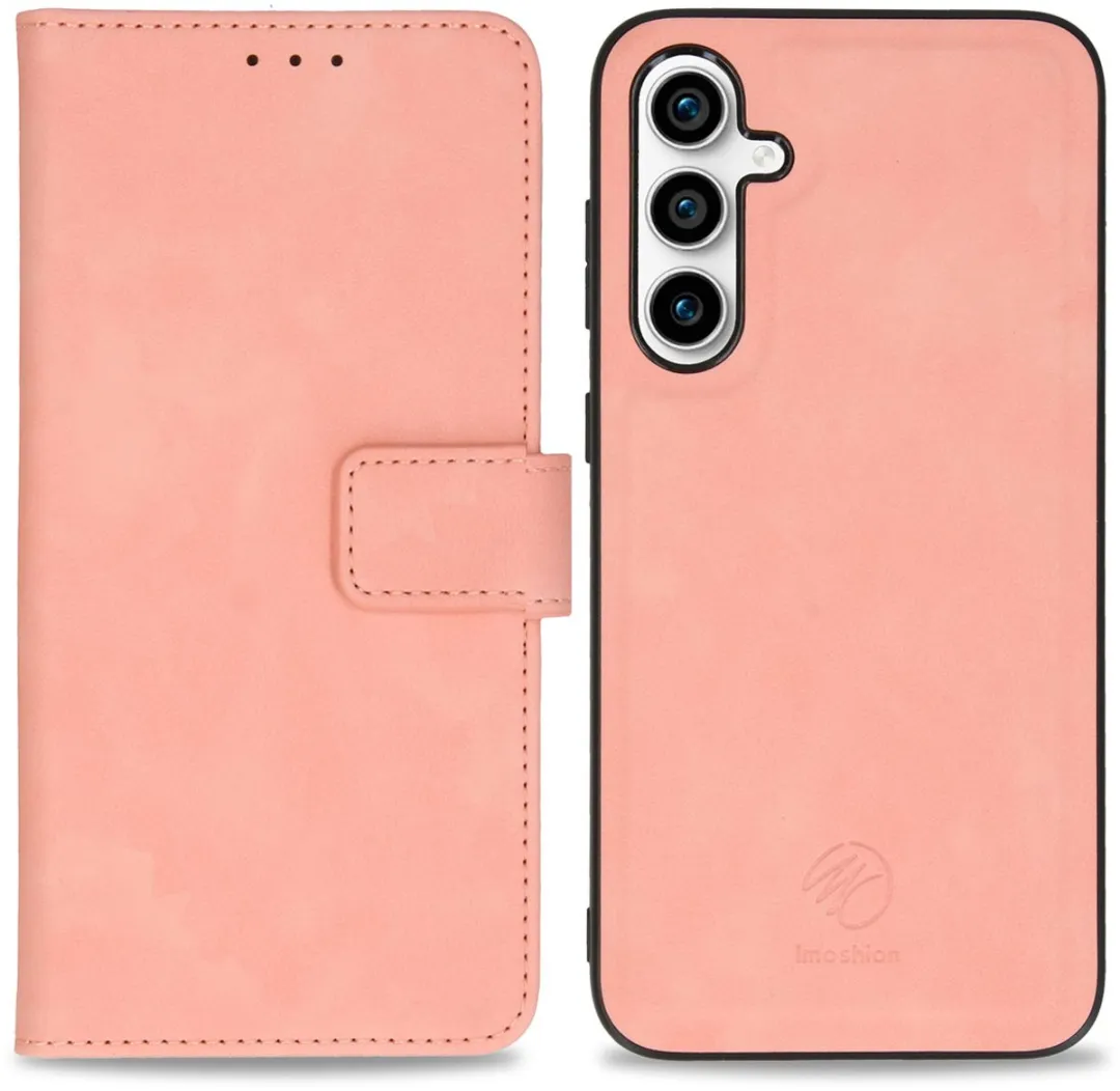 Imoshion Hoesje Samsung Galaxy S23 FE - Roze - 2-in-1 Bookcase