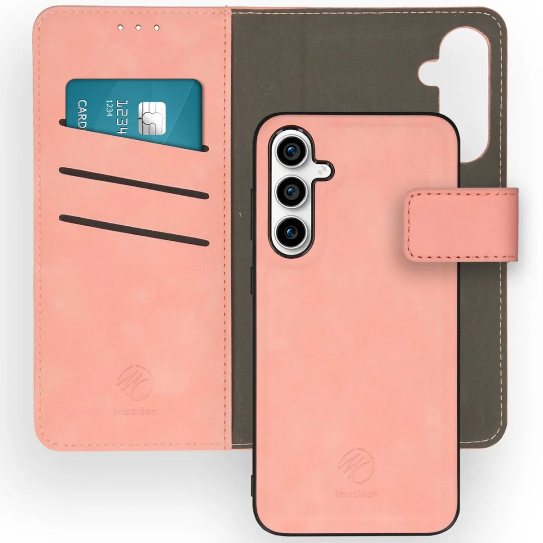 Imoshion Hoesje Samsung Galaxy S23 FE - Roze - 2-in-1 Bookcase