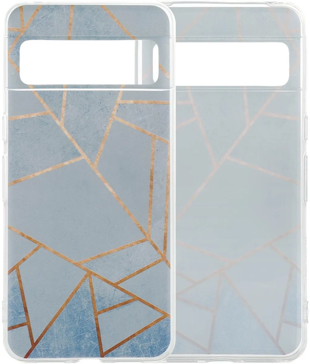 Imoshion Hoesje Google Pixel 8 Pro - Blue Graphic
