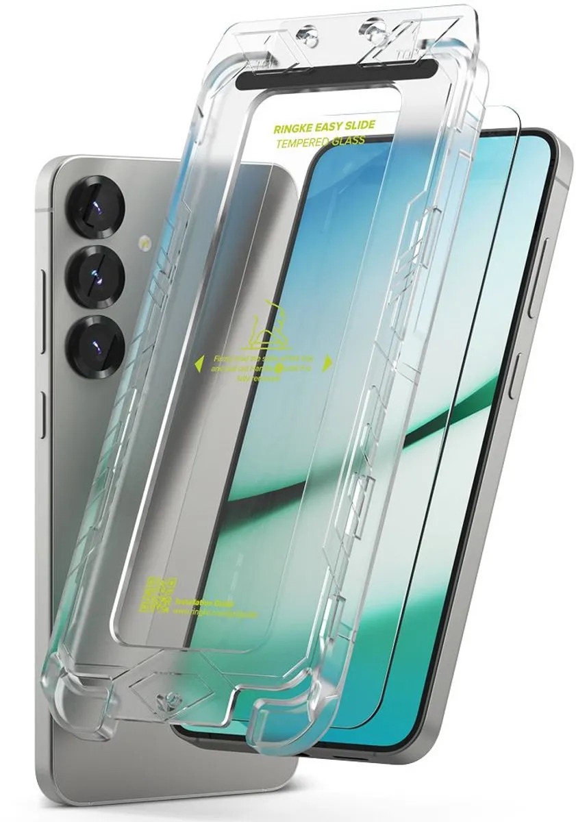 Ringke Easy Slide Tempered Glass 9H - 2 Stuks - Samsung Galaxy S24+/S25+