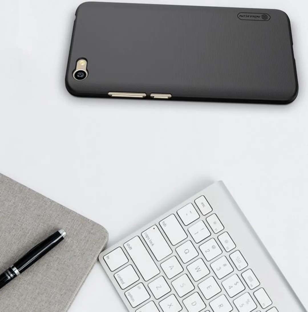 Nillkin Frosted Shield HardCase Xiaomi Redmi Note 5A - Zwart - afbeelding 5 van 5