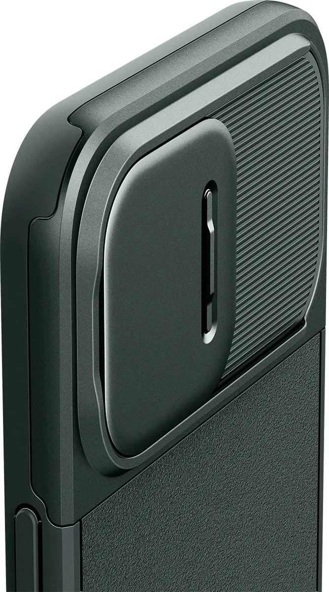 Spigen Optik Armor MagFit ACS06600 Hoesje - iPhone 15 Pro Max - Groen