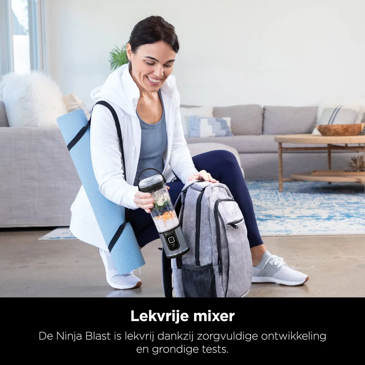 Ninja BC151EUBK Draagbare Blender 700W - Blauw
