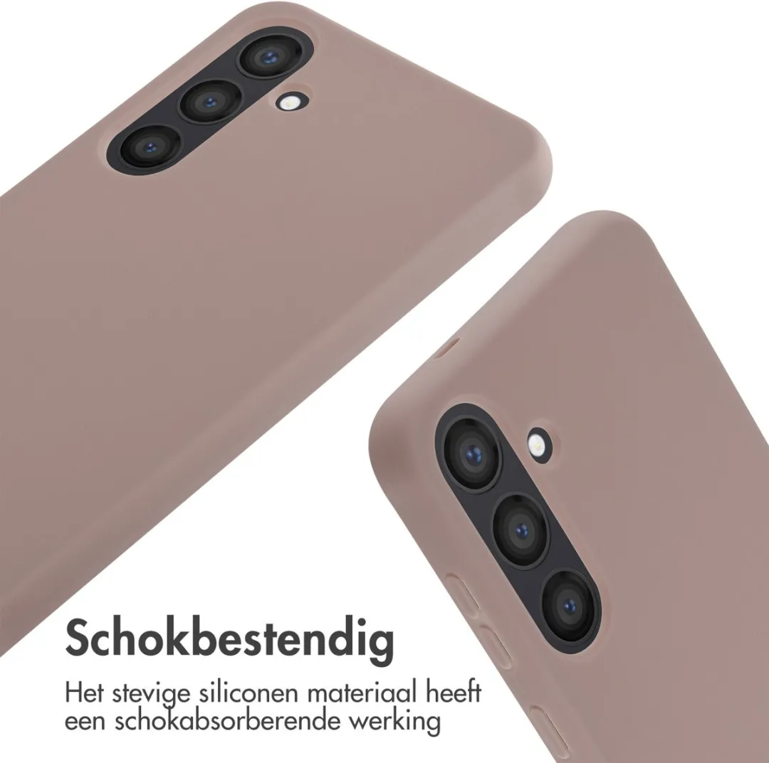 Imoshion Hoesje Samsung Galaxy S24 Plus - Siliconen - Sand Pink