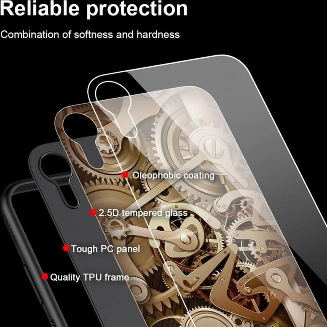 Nillkin Gear Glass Hard Case iPhone XR - Multicolor - afbeelding 5 van 6