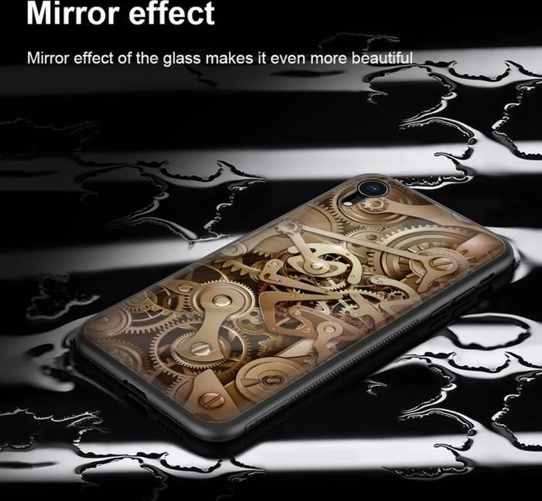 Nillkin Gear Glass Hard Case iPhone XR - Multicolor - afbeelding 4 van 6