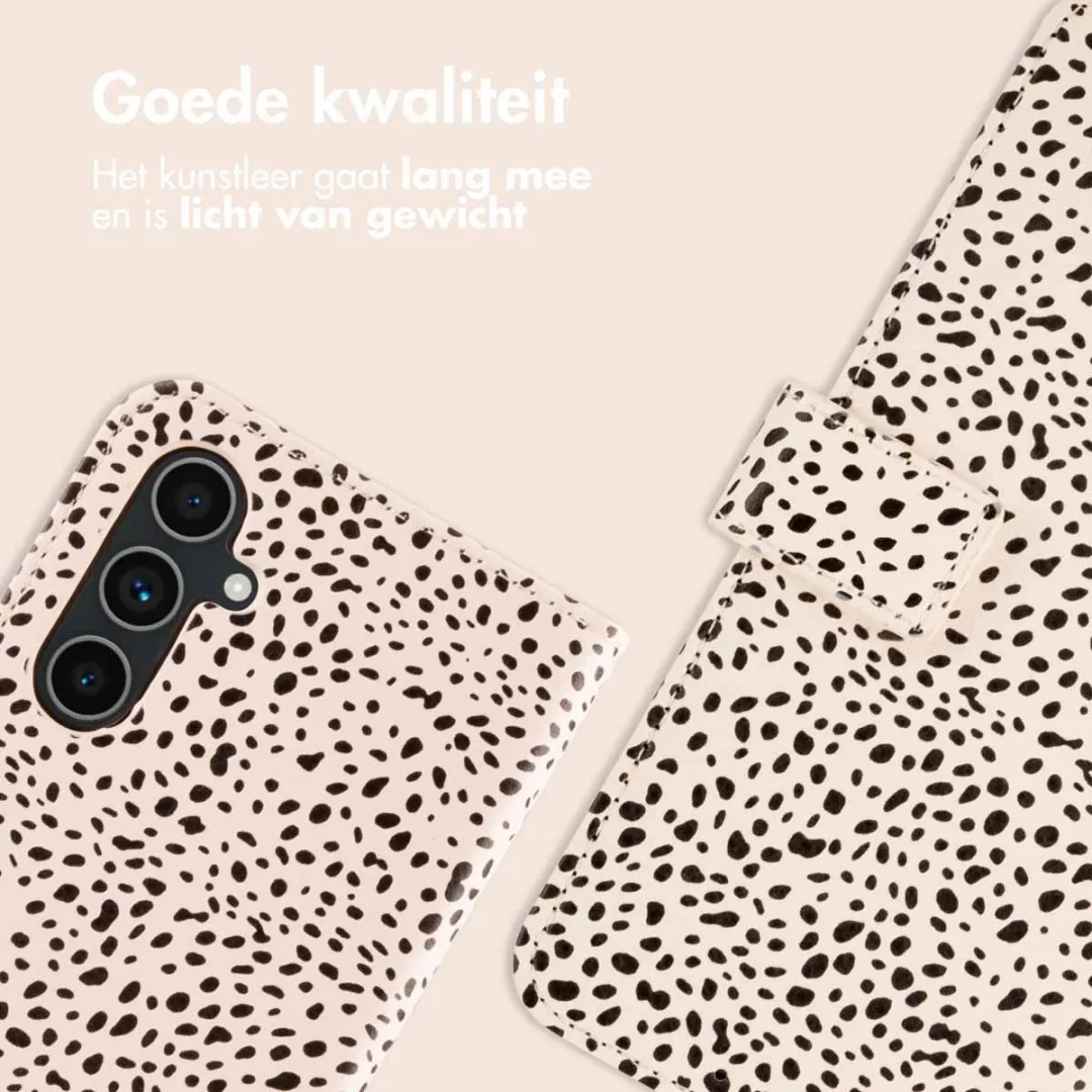 Imoshion Galaxy A54 Hoesje Desert Dots - 3 Pasjes