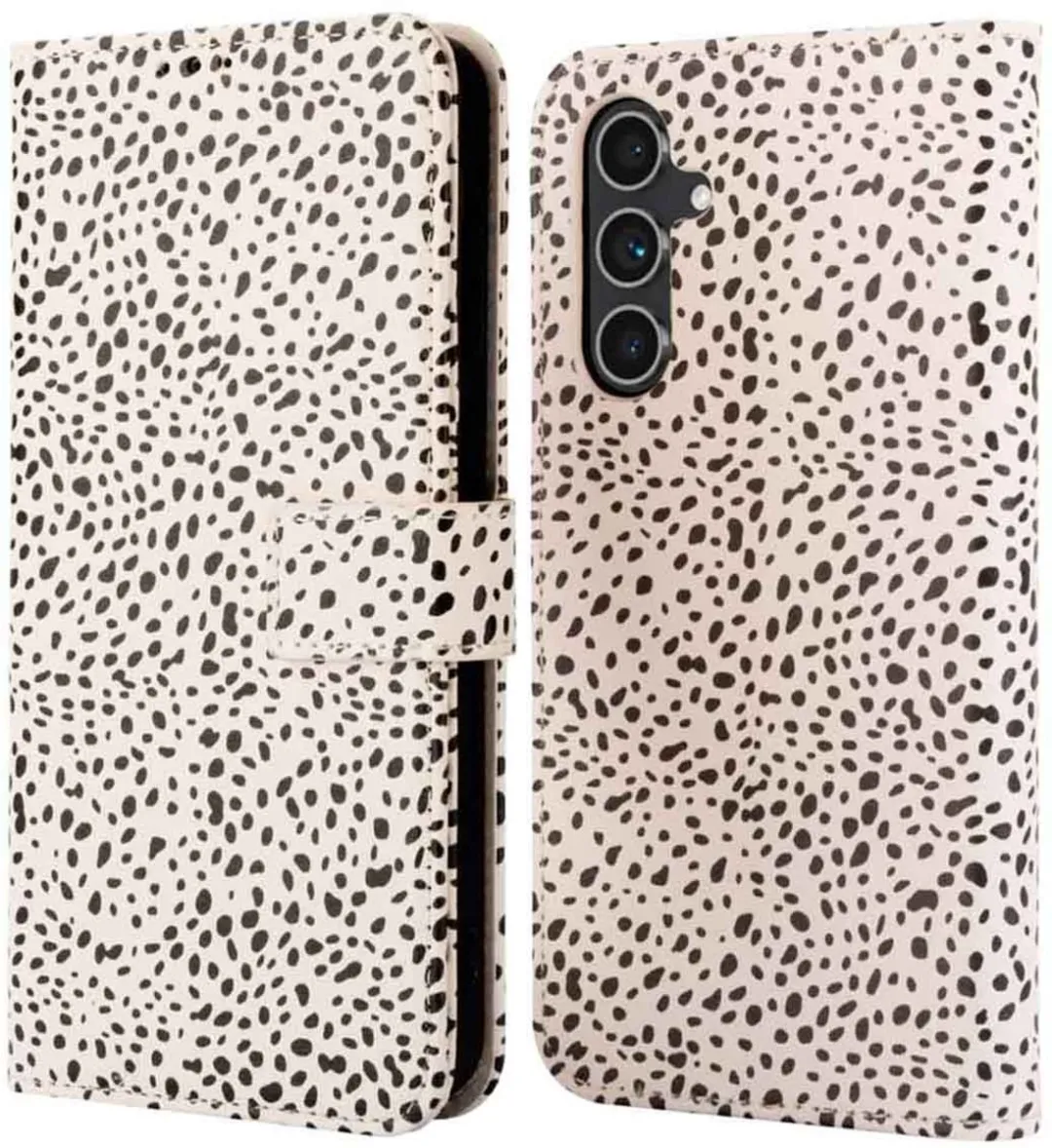 Imoshion Galaxy A54 Hoesje Desert Dots - 3 Pasjes