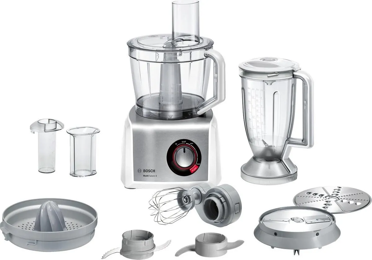 Bosch MultiTalent 8 MC812S820 Foodprocessor - 1250W - Wit