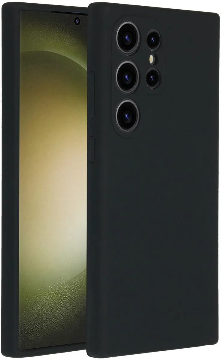 Accezz Hoesje Samsung Galaxy S24 Ultra - Zwart