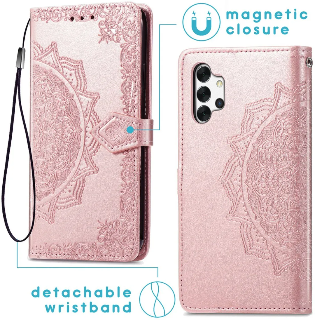 imosHion Hoesje Samsung Galaxy A32 4G - Rosé Goud
