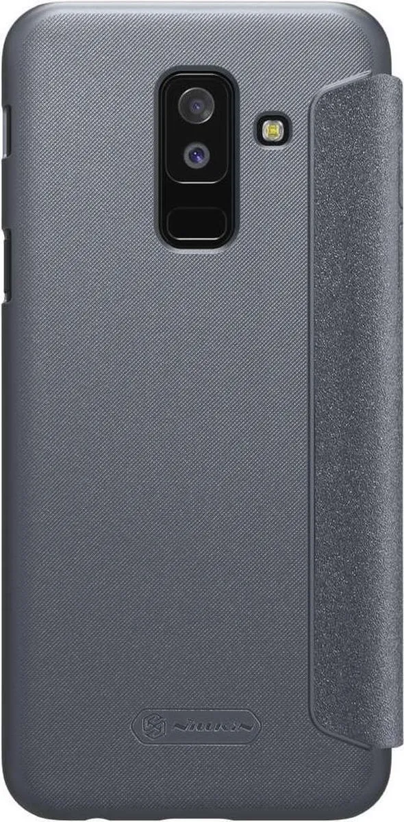 Nillkin Sparkle Series Hoesje Samsung Galaxy A6+ 2018 - Zwart - afbeelding 4 van 6