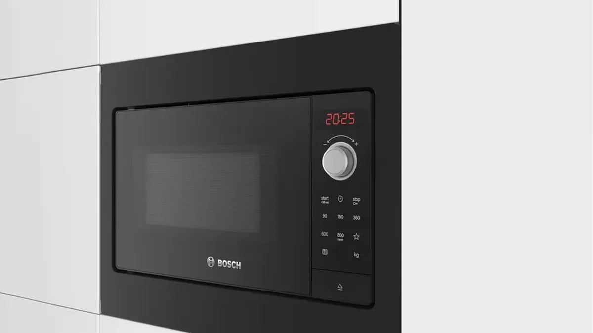 Bosch BFL523MB3 Inbouwmagnetron 800W - Zwart - afbeelding 6 van 6