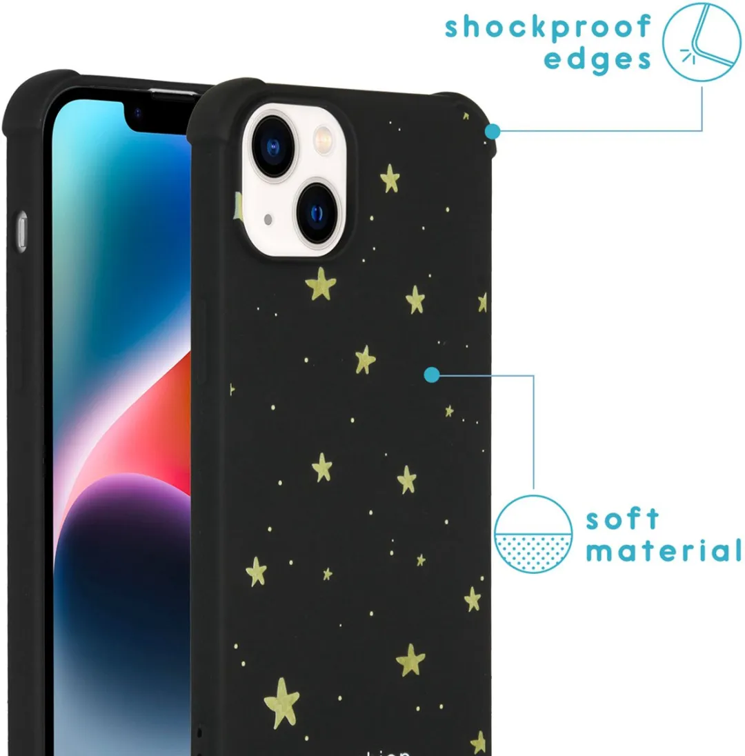 Imoshion iPhone 14 Plus Hoesje - Stars Gold