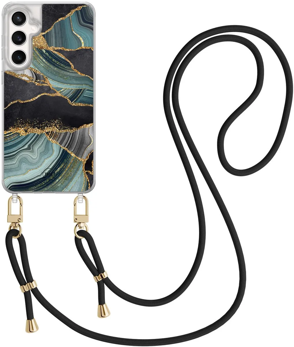 Casevibes S24 FE Telefoonhoesje - Marble Jade Stone - CV/S/S24FE/C/014