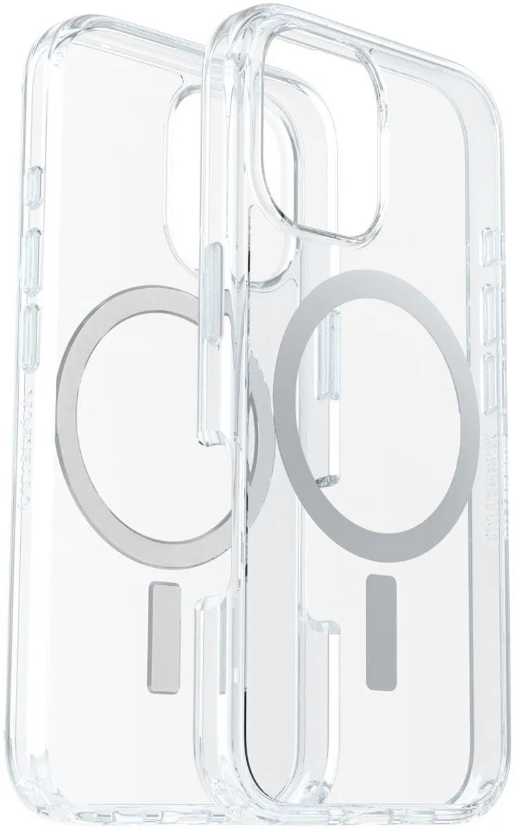 OtterBox Symmetry Hoesje iPhone 16 - Transparant - MagSafe