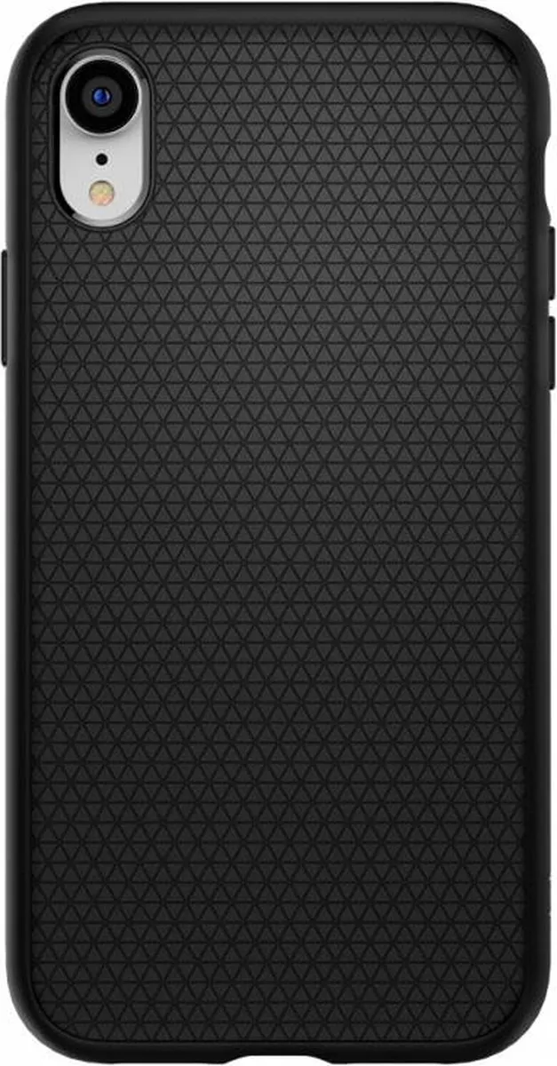 Spigen Liquid Air 064CS24872 iPhone XR Hoesje - Zwart